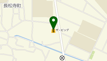 ザ・ビッグ甲府長松寺店の地図画像