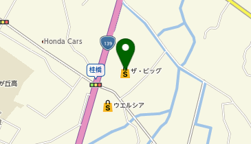 ザ・ビッグ富士吉田店の地図画像