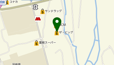 ザ・ビッグ韮崎店の地図画像