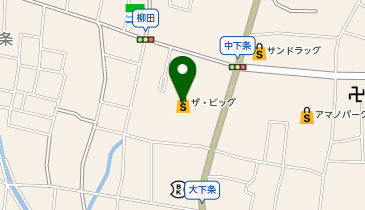 ザ・ビッグ甲斐敷島店の地図画像