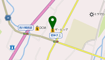 ザ・ビッグ北杜須玉店の地図画像