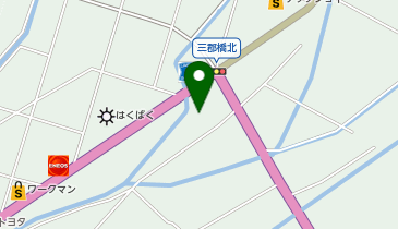 ダイソーアクロス山梨甲西店の地図画像