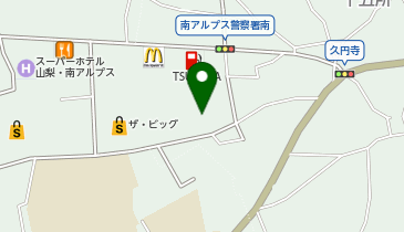 ダイソー南アルプスガーデン店の地図画像