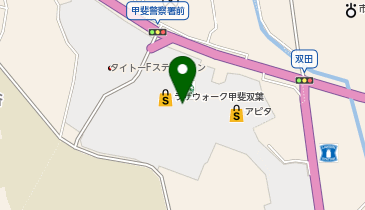 ダイソーラザウォーク甲斐双葉店の地図画像