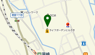 ダイソーライフガーデンにらさき店の地図画像