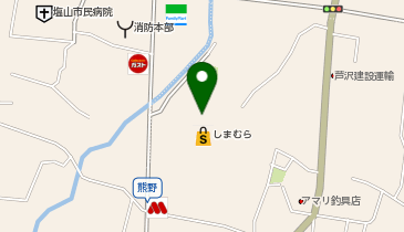 ダイソー甲州塩山店の地図画像