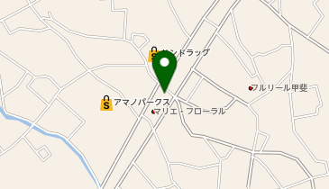 ダイソー甲斐篠原店の地図画像