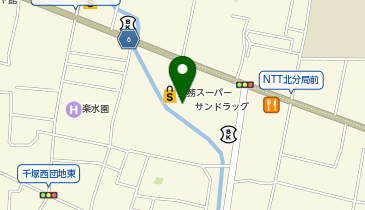 ダイソー湯村山の手通り店の地図画像