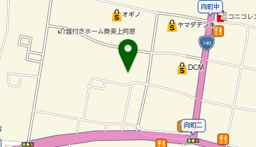 ダイソーグリーンタウン甲府東店の地図画像