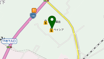 ダイソーベイシア山梨店の地図画像