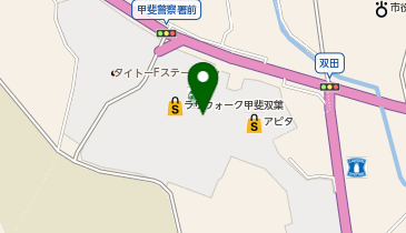 auショップラザウォーク双葉の地図画像