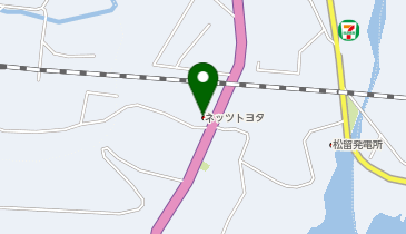 山梨トヨタ自動車上野原店の地図画像