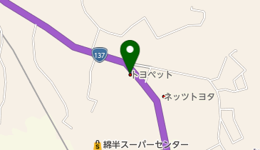 山梨トヨペット河口湖店の地図画像