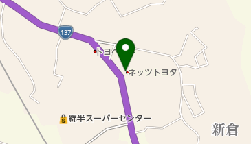 ネッツトヨタ甲斐河口湖店の地図画像