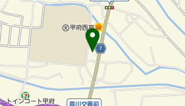 レッドバロン甲府昭和の地図画像