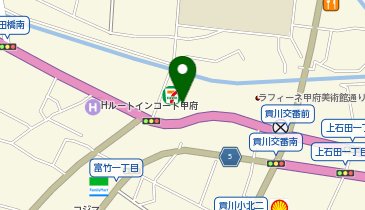 BMW山梨の地図画像