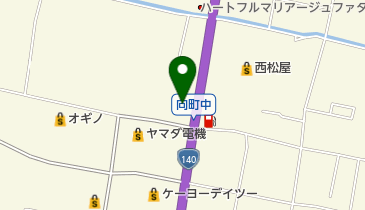 フォルクスワーゲン甲府東の地図画像