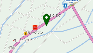 東日本三菱自動車販売甲西店の地図画像