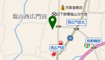 山梨ダイハツ販売塩山店の地図画像