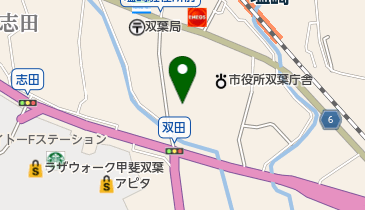 タイヤガーデン甲斐の地図画像