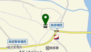 タイヤガーデン南部の地図画像