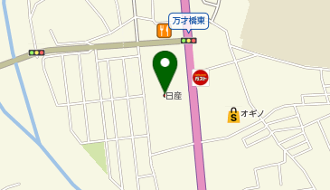 日産レンタカー甲府南店の地図画像