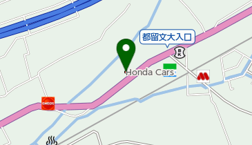 ホンダカーズ都留の地図画像