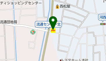 デニーズ甲府昭和通り店の地図画像