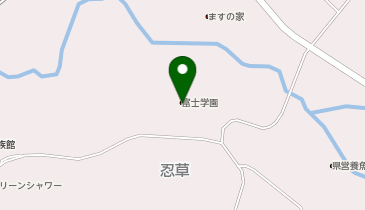 富士学園の地図画像