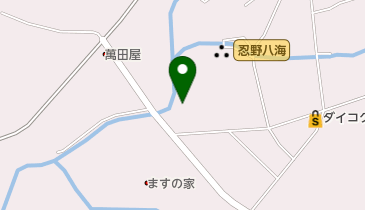 大橋荘の地図画像