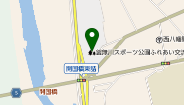 釜無川スポーツ公園ふれあい交流センターの地図画像