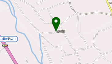 甲斐いちのみや金桜園の地図画像