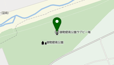 御勅使南公園ラグビー場の地図画像