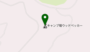 大自然に抱かれたキャンプ場ウッドペッカーの地図画像