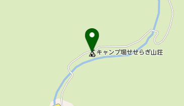 キャンプ場せせらぎ山荘の地図画像