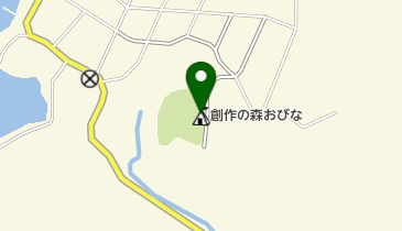 創作の森おびなの地図画像