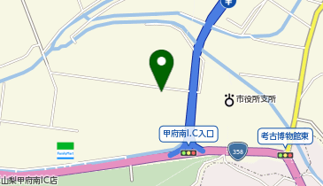 山梨MTBベースオートキャンプ場の地図画像