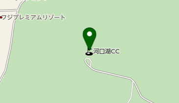 河口湖カントリークラブの地図画像