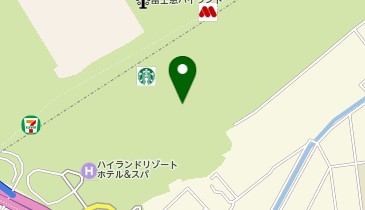 GiGO富士急ハイランドの地図画像