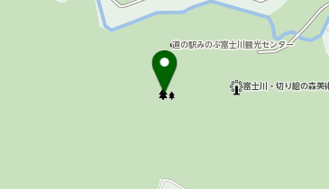 山梨県富士川クラフトパークイベント広場の地図画像