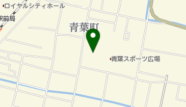 青葉スポーツ広場自由広場の地図画像