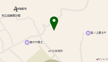 峰山荘の地図画像