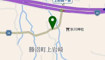 甲斐国園の地図画像
