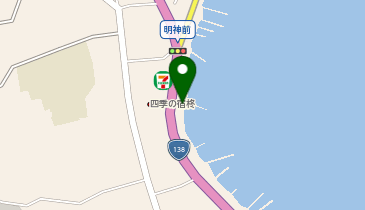 山中湖山中地区の地図画像
