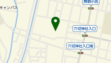 穴切大神社の地図画像