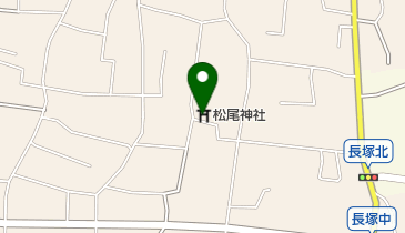 松尾神社の地図画像