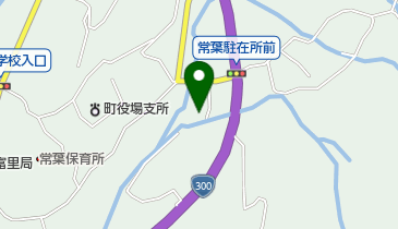 常葉温泉の地図画像