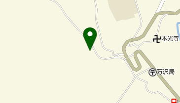 万沢温泉の地図画像