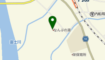森のなかの温泉なんぶの湯の地図画像