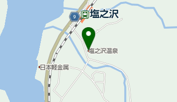 塩之沢温泉の地図画像